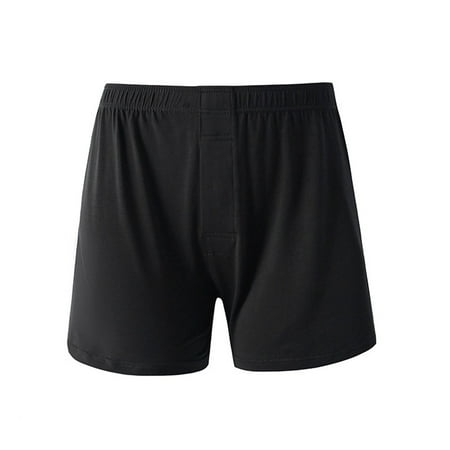 

Men Cotton Boxer Sleep Shorts Boxer Briefs Satin Pajamas Short Bottoms Underwear