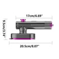 thumbnail image 3 of Matoen Portable Travel Mini Iron, Handheld Iron with Dry and Wet Ironing for Clothes, 180° Foldable Small Size Ironing Machine for Home, Business, 3 of 8