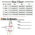 thumbnail image 2 of Xunlbb Tankinis for Women with Molded Cups,Women's Split Three-piece Printed Sexy Swimsuit, 2 of 2