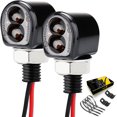 thumbnail image 1 of TSUNG Mini Motorcycle Turn Signals Light LED Micro Blinkers for Front/Rear Universal Aftermarket Small Indicator for Cafe Racer Bobber Cruiser Street Bikes (B-Black), 1 of 8