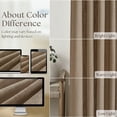 thumbnail image 4 of Cortinas TWODRAPES de lino con pliegues tipo pinch, 102 x 229 cm, 2 paneles, 4 of 9