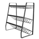 thumbnail image 4 of Estante de almacenamiento de especias de cocina multifunción de 3 capas estante para tarros soporte organizador herramienta de cocina, 4 of 8