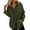 savings tops#01_Army Green, variant on hxobax Women Waffle Shacket Fall Outwear Textured Collar Long Sleeve Button Down Shirts Jacket Coats