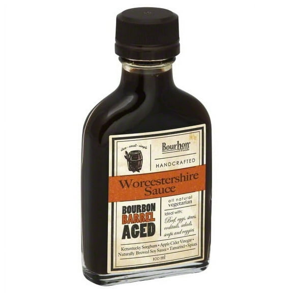 Bourbon Barrel Foods Bourbon Barrel Foods Worcestershire Sauce, 100 ml