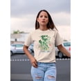 thumbnail image 2 of Artshine Fruit Abundance T-Shirt Women -Gabby Malpas Designs, Female Small, 2 of 4