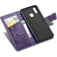 thumbnail image 4 of Huawei P30 Lite Wallet case, COTDINFORCA Embossed Butterfly Pattern flip Card Set Cash Leather case, Advanced PU Body, 4 of 5