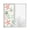 Green Orange, variant on Window Privacy Film, Blue Khaki Coral Sun Blocking Window Tint Film Heat Control One Way Blackout Window Film, Spring Summer Coastal Starfish Beach Nautical Conch Non Adhesive Static Cling 17.7x39.3