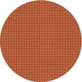 thumbnail image 1 of Ahgly Company Machine Washable Indoor Round Transitional Neon Orange Area Rugs, 6' Round, 1 of 7