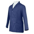 thumbnail image 3 of Panda Uniform by HeedFit Women’s 30" Custom Lab Coat for Doctors – L Navy, 3 of 6