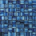 thumbnail image 2 of Apollo Tile 5 pack 11.3-in x 11.3-in Blue Polished and Matte Finished Glass Mosaic Tile (4.43 Sq ft/case), 2 of 3