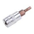 thumbnail image 4 of Uxcell 1/4" Drive x 3mm Zócalo de Broca Hexagonal Métrico Estándar, Paquete de 5 de Acero S2 y Cr-V, 4 of 5