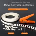 thumbnail image 4 of 12mm Orange Edge Banding Hole Punch Pliers - Versatile Woodworking Tool for Furniture Installation, Precise PVC Drilling, Durable & Easy to Use, Efficient Screw/Nail Hole Cover Solution, Compact, 4 of 6