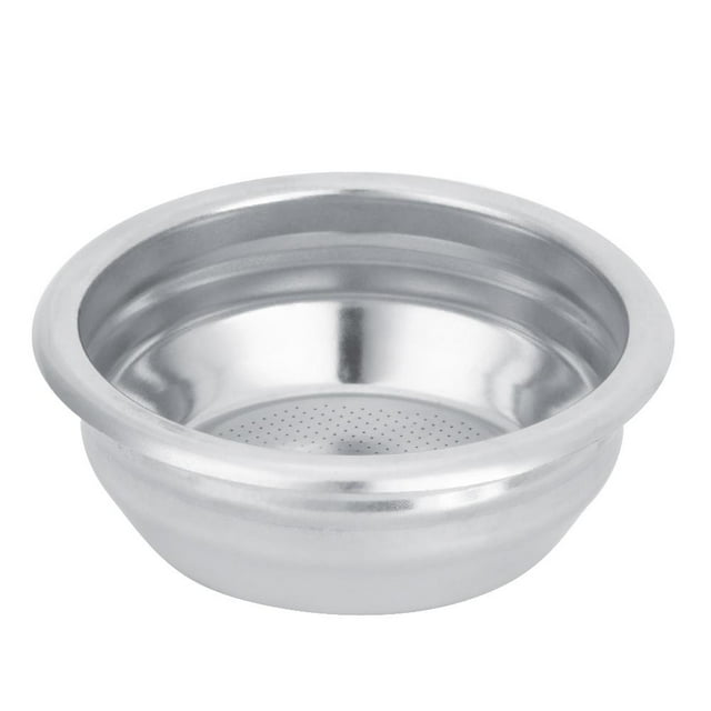Noref Filter Bowl,Coffee Machine Filter Basket,58mm Single/Double Porous Filter Bowl Basket Semi-Automatic Coffee Machine Bottomless Handle Filter