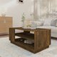 thumbnail image 4 of Mesa de café VidaXL roble ahumado 102x55x43 cm con cajón, 4 of 9