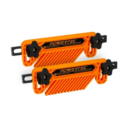 UPC: 0843441107262 | POWERTEC 71553 Table Saw Fence Featherboard – 2 Pack