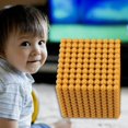 thumbnail image 4 of pitrice Golden Math Beads Materials Tools Beads Materials Thousand Kids Bank Game Hands-on Math Manipulative Mathematics Counting Toy Age 3+ Years Thousand, 4 of 8