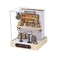 thumbnail image 3 of Kits de bricolaje para casas de muñecas en miniatura, maqueta de casa de muñecas de madera, maqueta de minicasa hecha a mano Hora de cafe, 3 of 7