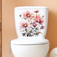 thumbnail image 7 of Fzsteel Fresh Green Plants Floral Wall Decals 12x12 Inches Watercolor Flower Peel and Stick Sticker for Living Room Bedroom Bathroom Toilet Decor Wall Art for Home, 7 of 7