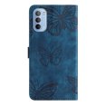 thumbnail image 2 of Compatible avec Motorola Moto G62 Étui Papillon Embossé avec Portefeuille et Support, 2 of 5