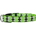 thumbnail image 2 of Mirage Pet 502-3 GRXL LED Dog Collar, Argyle Green - Extra Large, 2 of 2