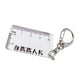 thumbnail image 4 of Lindo llavero bolso encantos Decoartions colgante langosta hebilla regla en forma de llavero Blanco Zulema lindo llavero, 4 of 8