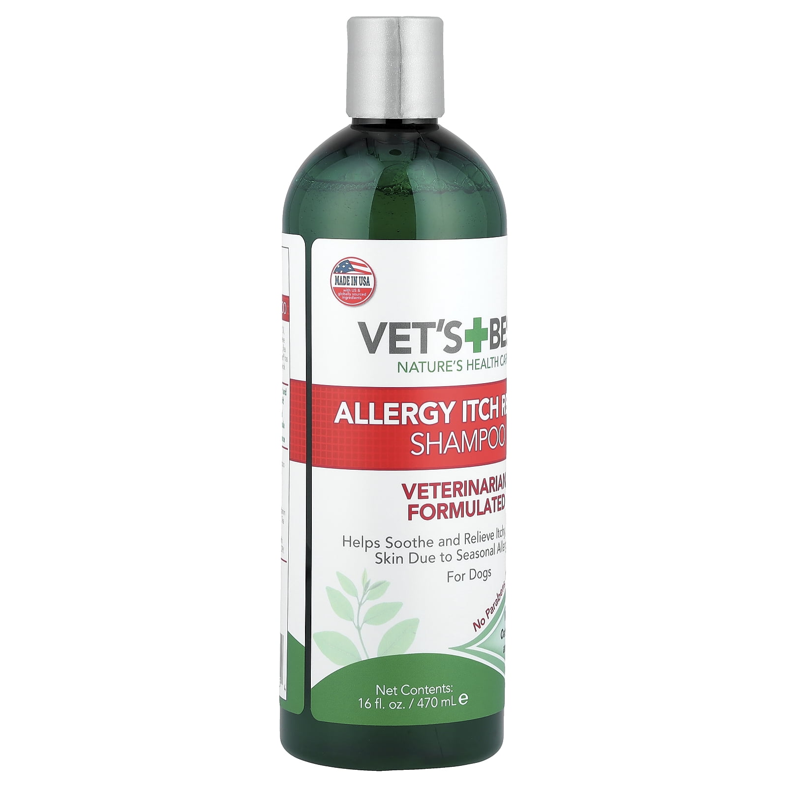 Vet's Best Allergy Itch Relief Dog Shampoo | Cleans and Relieves