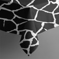 thumbnail image 6 of Black and White Giraffe Pattern Rectangle Tablecloth 60"x102",Waterproof Polyester Rectangle Table Cloth, Wipeable Spillproof Polyester Tablecloth for Dining, Camping, Indoor and Outdoor, 6 of 6