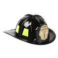 thumbnail image 1 of Aeromax Black Fire Chief Helmet, 1 of 7
