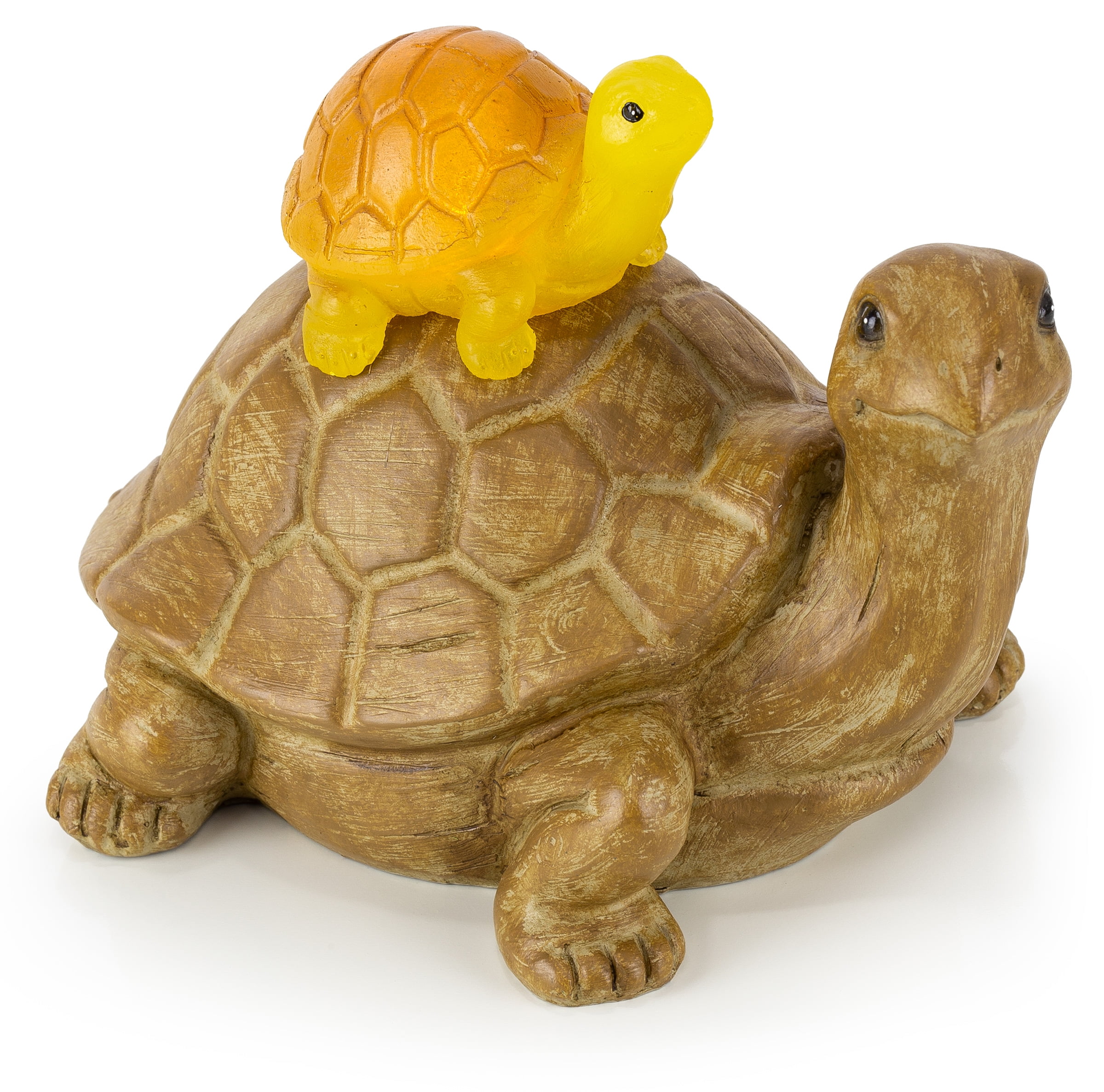 VP Home Mom and Baby Turtle Solar Powered LED Outdoor Decor Garden Light Images VP Home Mom and Baby Turtle Solar Powered LED Outdoor Decor Garden Light