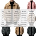 thumbnail image 3 of Leather Jacket Men Pu Leather Bomber Motorcycle Jacket Mens Stand Collar Zip-Up Jackets Coat Casual Stylish, 3 of 7