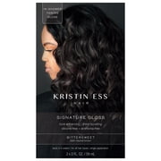 Kristin Ess Hair Gloss in Bittersweet, Dark Brunette - 4 Week Semi Permanent Hair Color for Women - Shine - Hair Dye Glaze