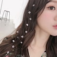 thumbnail image 1 of Sweet Lady Invisible Fleurs Peigne Cheveux Longs Coiffure Tressée Coupe de Cheveux Rationalisée, 1 of 8
