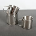 thumbnail image 4 of Stainless Steel Camping Cup with Foldable Handle with Durable Metal Water Cup for Hiking and Camping, 4 of 7
