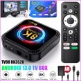 Android 13.0 Smart TV BOX 8K HDR10+ 2.4G& 5G WIFI Media Player Quad