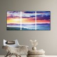 thumbnail image 4 of Cuadros Decorativos 3 paneles de pintura al óleo de amanecer por números, Kits de lienzo, imagen de pared, manualidades DIY Sywqhk Nuevos Originales, 4 of 9