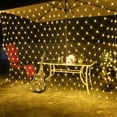 thumbnail image 1 of 1.5mx1.5m LED String Decorative Lights Net for Wedding Garden Decoration HU1541, 1 of 9