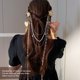 thumbnail image 3 of Clip De Pelo Largo De La Borla De La Flor De Las Perlas Artificiales Del Pelo Accesorio Innovador De Moda Del Pelo Para Las Mujeres, 3 of 7