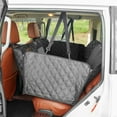 thumbnail image 6 of Wuztai Waterproof Car Pet Mat Scratch Resistant, Hammock Style Back Seat Cover for Dogs Cats SUVs Trucks, Pet Car Seat Protector Liner, 6 of 7