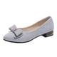 thumbnail image 1 of Amzcrzy Zapatos de mujer,Zapatos de mujer,Zapatillas de mujer, Zapatos planos de tacón bajo con lazo y punta poco profunda para mujer Sandalias Mujer Zapatillas De Casa, 1 of 3