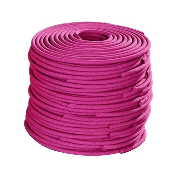 24Pcs Living Room Bedroom Fragrance for Home Teahouse Office Pink perfecl Bobinas de incienso en espiral