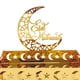 thumbnail image 4 of Bandeja de Comida AcríLica Eid Mubarak RamadáN Postre de Fruta Luna Estrella Castillo IsláMico Festival MusulmáN DecoracióN Regalo,A, 4 of 5
