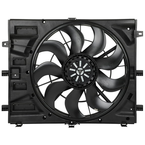 SCITOO 84221606 Radiator Cooling Fan Compatible for 2018-2019 for Chevrolet for Equinox 2018-2019 for GMC for Terrain