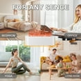 thumbnail image 6 of BOZLUN Colorful Flame Air Aroma Diffuser Humidifier, 7 Colors Changing Oil Diffuser, Noiseless Aroma Essential Oils Aromatherapy Diffusers for Large Room, Bedroom, Office, 6 of 10