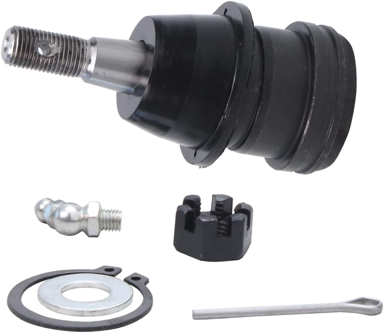 Detroit Axle - Both (2) Driver and Passenger Side Front Lower Ball Joint Replacement for 2001-07 Dodge Caravan - [2001-07 Dodge Grand Caravan] - 2001-07 Town & Country - [2001-03 Voyager]