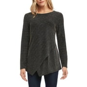 Karen Kane Women's Asymmetric Top Black Size Small