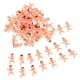 thumbnail image 5 of 100 piezas Mini bebés muñecas regalo de mes completo juguetes de baño decorativos suministros para fiesta de bienvenida de bebé bebés pequeños, 5 of 9