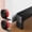 Black, variant on Bxaolu Door Draft Stopper 2-Pack, Under Door Seal for Bottom of Door, Strong Adhesive Weather Stripping Blocker, Stop Cold Air & Noise, Easy Install Door Sweep, White