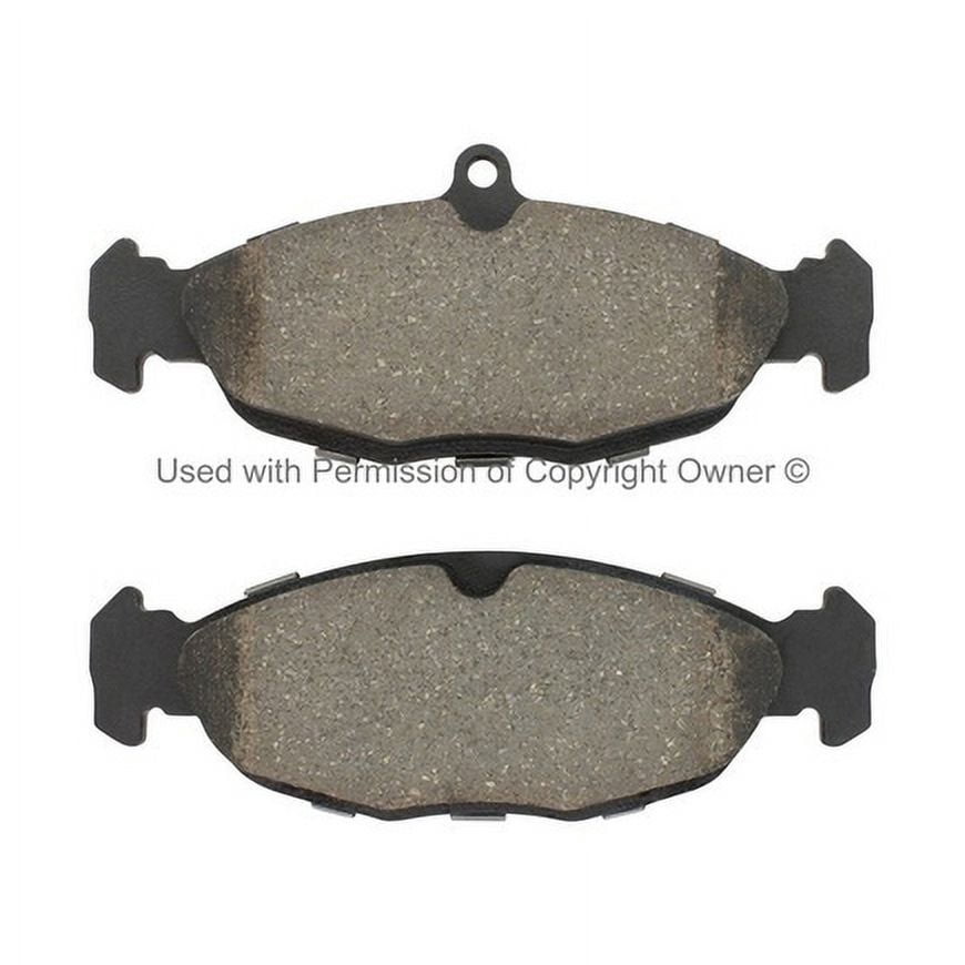 Mpa Electrical 1003-0688M Quality Built Disc Brake Pad Set   Black Series,