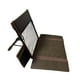 thumbnail image 3 of Silla de playa plegable con respaldo Silla plegable Silla de camping con respaldo Marrón, 3 of 9