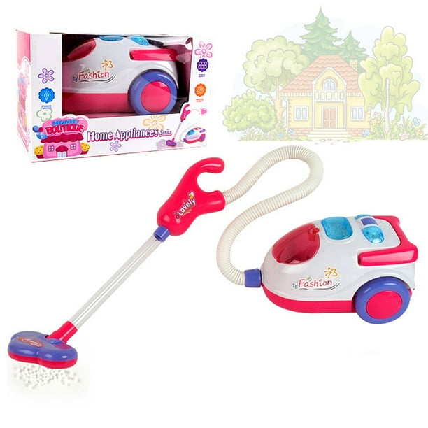 Kids Creative Electric Vacuum Cleaner Puzzle Pretend Play Home
